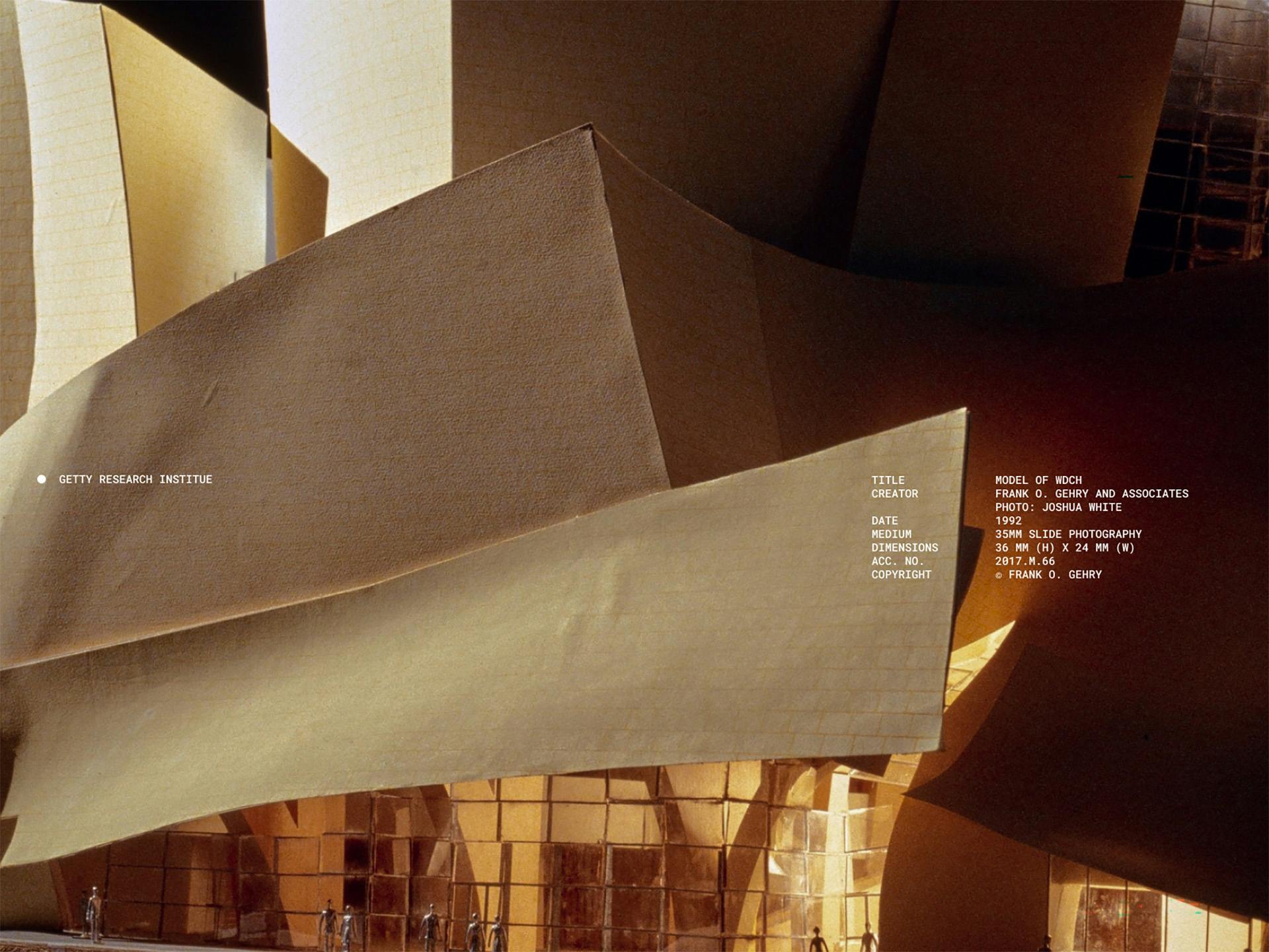 Gehry Archive Goes to Getty | 2017-05-01 | Architectural Record